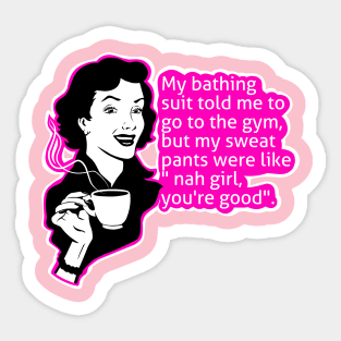 Bathing suit Sticker